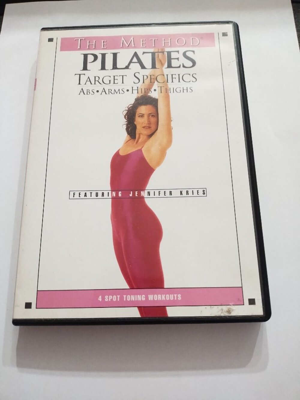 The Method: Pilates; Target Specifics: Abs, Arms, Hips, Thighs